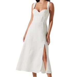 ASTR THE LABEL ESTELLA DRESS - WHITE (large)
